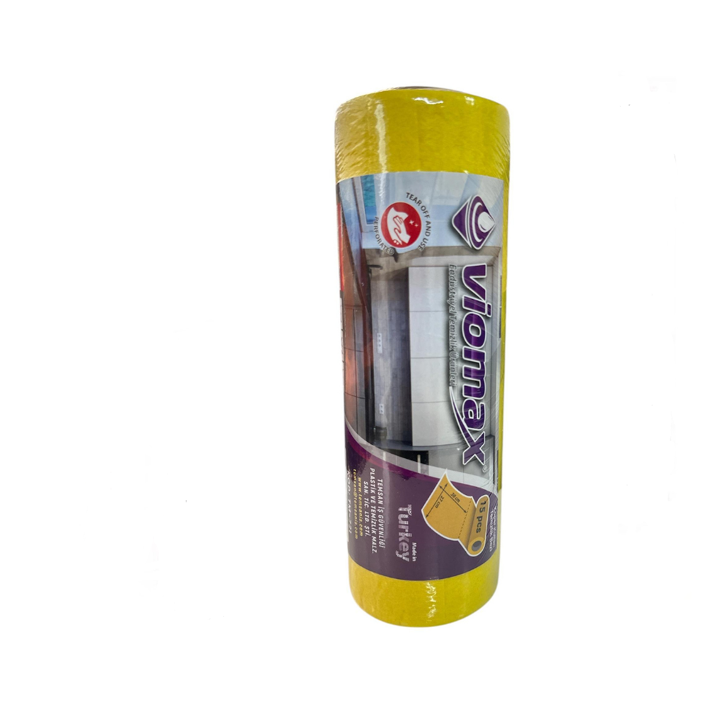 TEMSAN VİOMAX RULO KOPAR KULLAN TEMİZLİK BEZİ (15 YAPRAK)