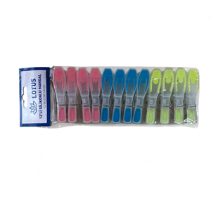 IVORY LOTUS 12Lİ BÜYÜK SİLİKON MANDAL