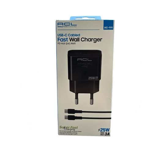 ACL TYPE-C HIZLI ŞARJ ALETİ 25W