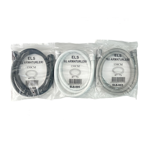 ELS PLASTİK NİPEL SİLİKONLU DUŞ HORTUMU
