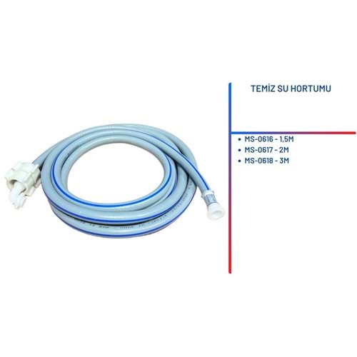 MAKSU TEMİZ SU HORTUMU 1,5M