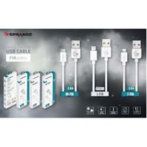 SPRANGE T-FİA TYPE-C 2M KABLO